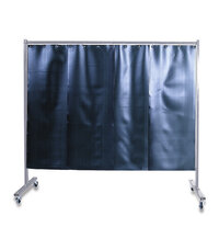 1-Panel Mobile Protective Screen With Strip ...